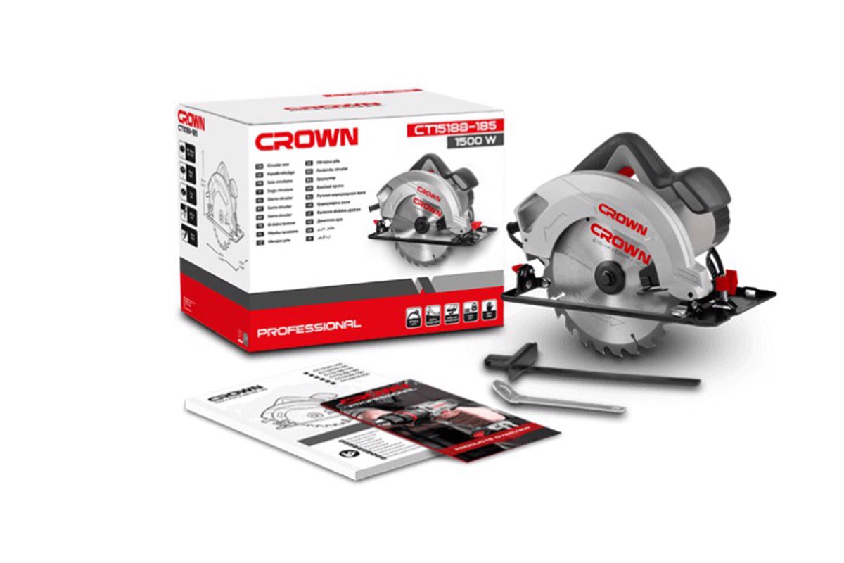 Máy cưa gỗ crown ct 15188