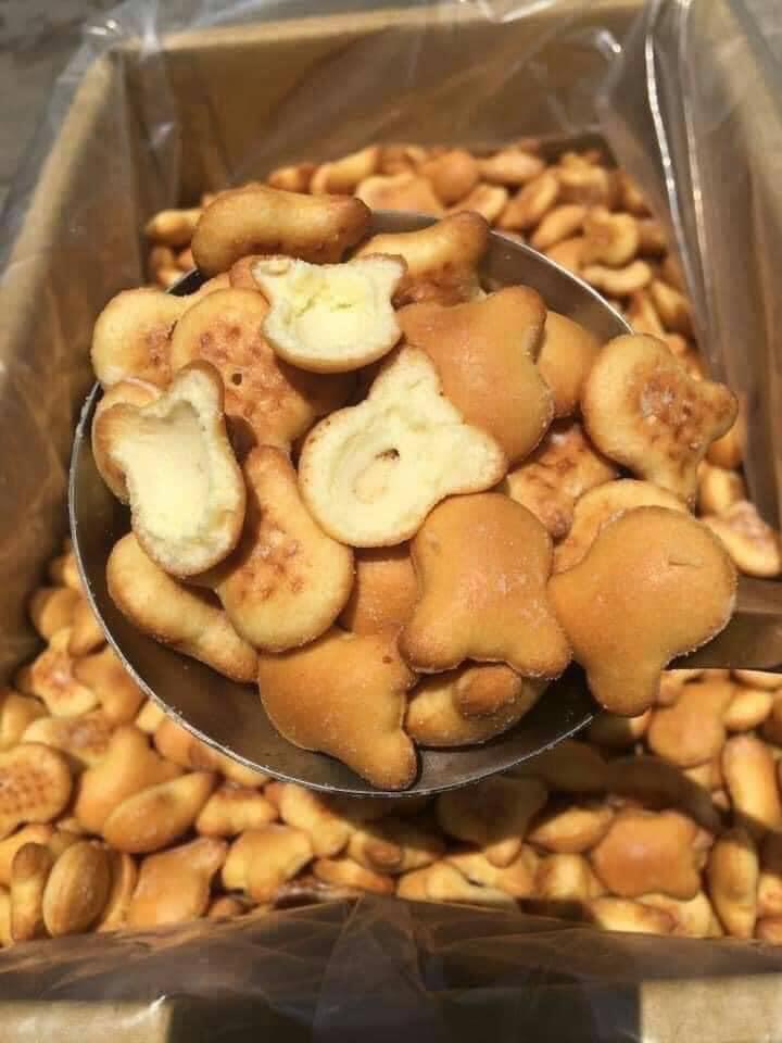Bánh gấu nhân kem thiên hồng 1kg |kingfood - thế giới đồ ăn vặt - đồ ăn vặt hà nội