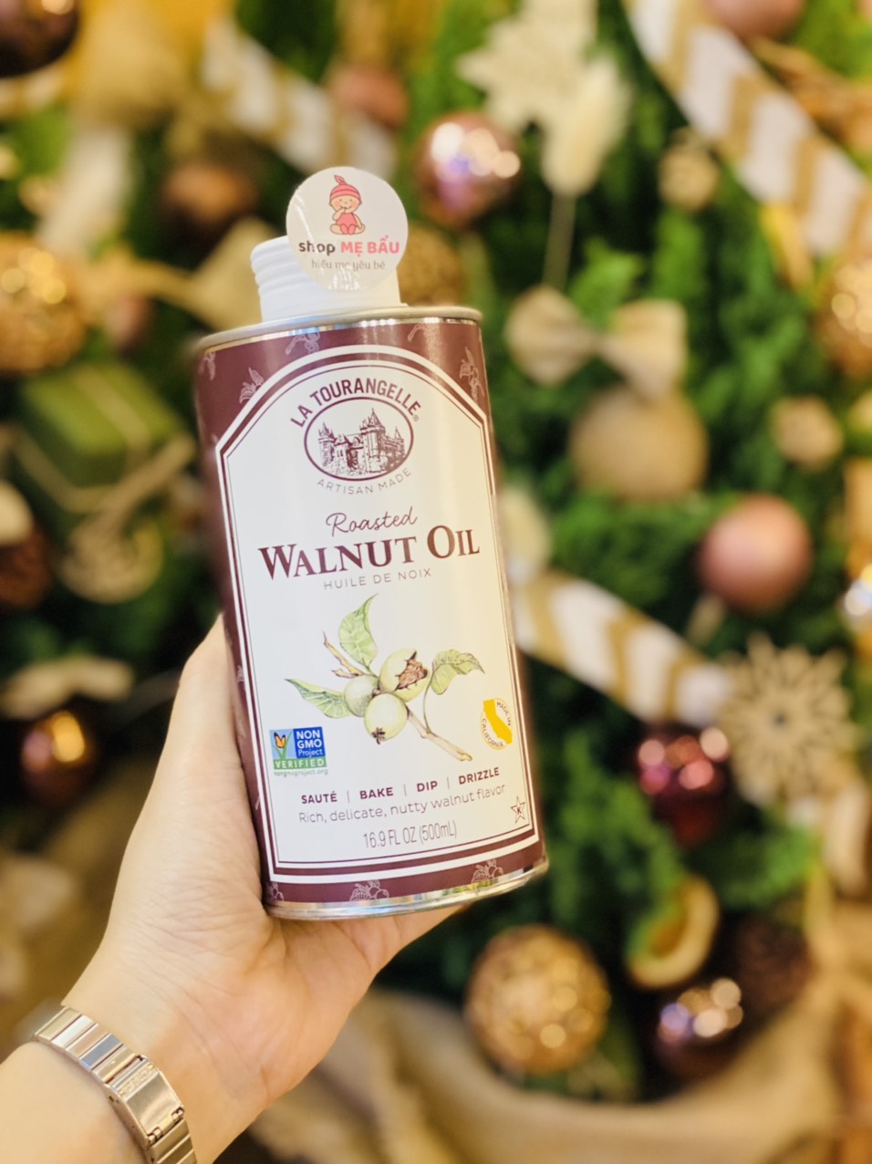 Dầu ép nguyên chất hạt óc chó La Tourangelle Walnut Oil