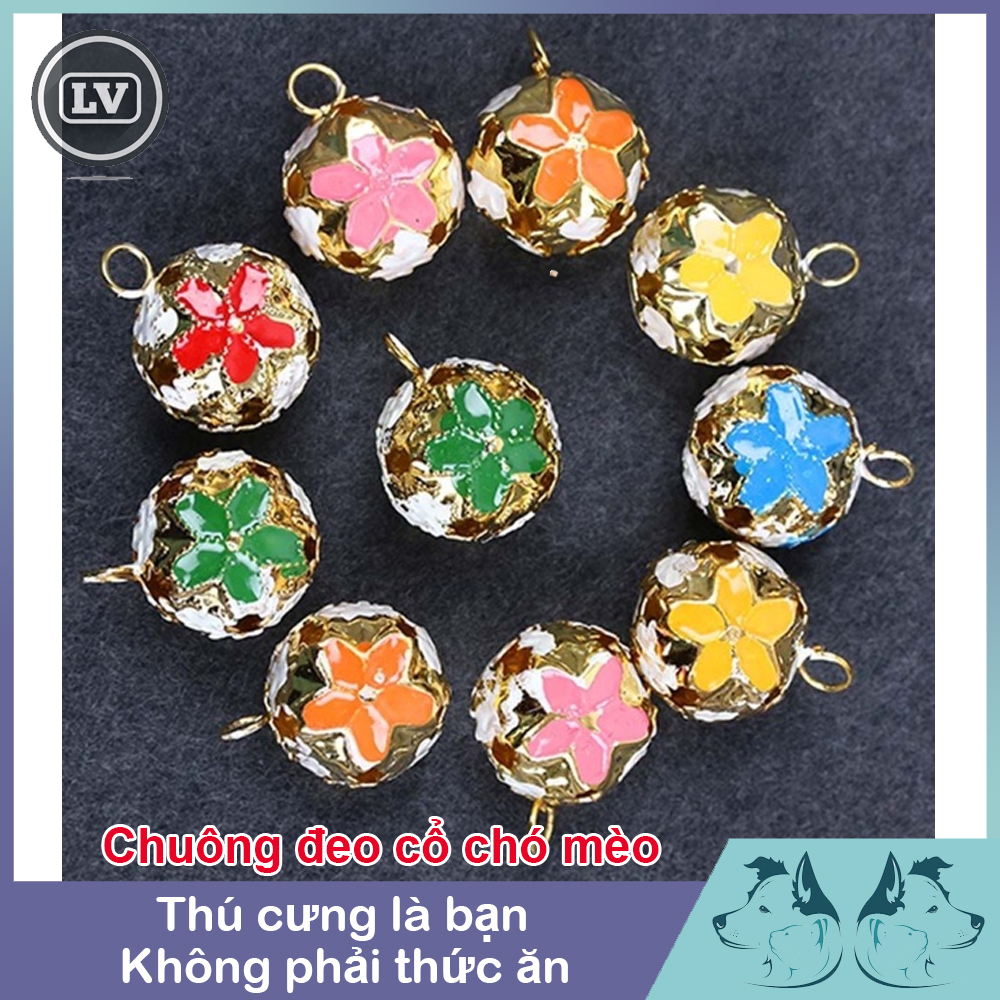 Chuông đeo cổ cực đẹp thú cưng
