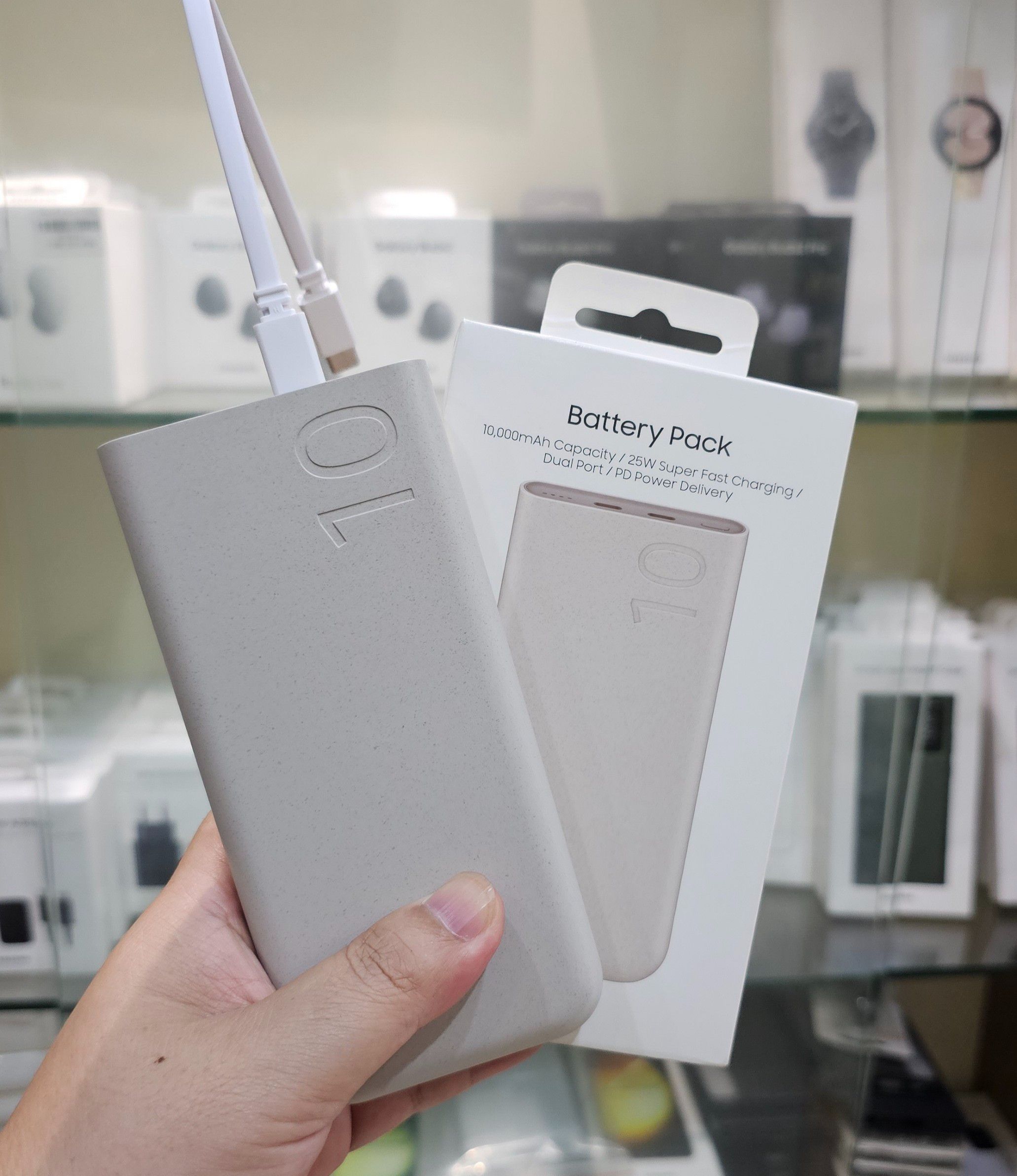 Pin sạc dự phòng Samsung 10.000 mAh 25w Hàng chính hãng