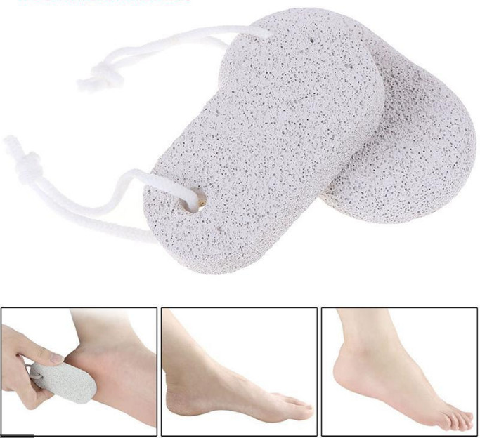 Đá chà gót chân hình ovan - đá bọt chà gót chân