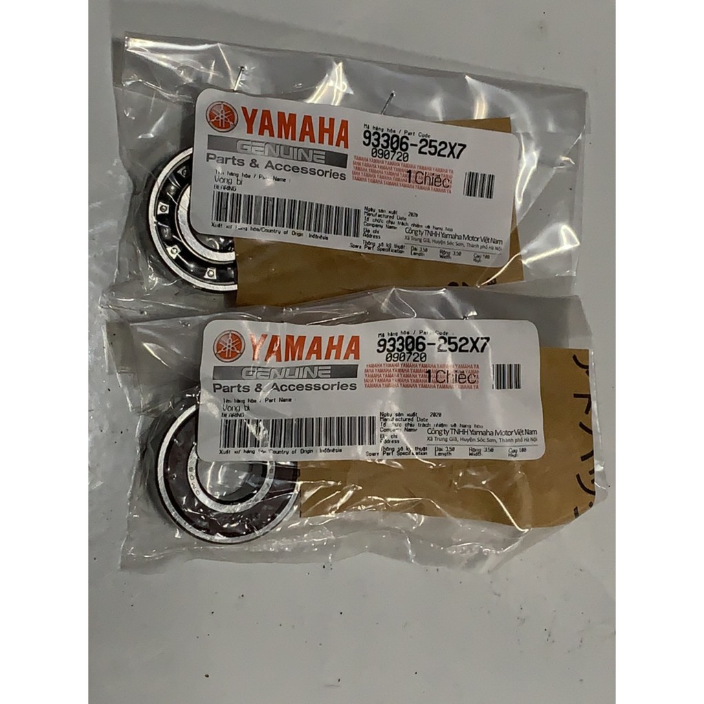 bạc bánh sau xe ex-150 - 933A6202Y9 YAMAHA zin chính hãng
