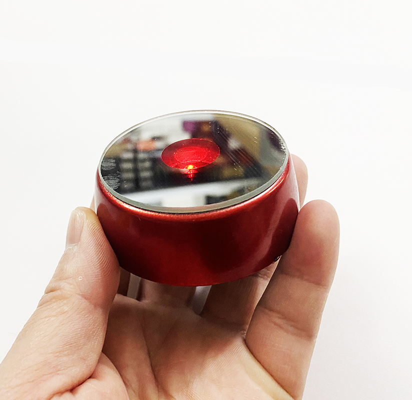 Đế sáng lấp lánh để hũ đựng vàng Pha Lê - Tụ bảo bồn lưu ly, Chiêu Lộc Tụ Tài, Vật phẩm phong thủy bày ban thần tài, ban gia tiên