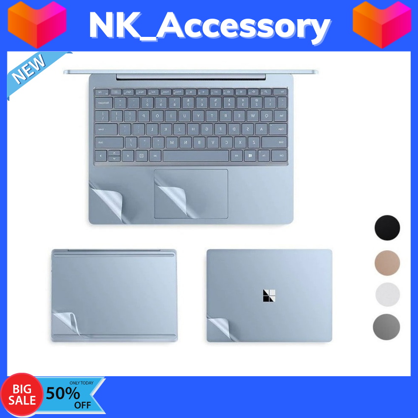 Miếng dẫn chống xước cho Laptop [ HÀNG CAO CẤP ] Bộ Dán 3M Full Body Cho Surface Laptop Go Tản Nhiệt Tốt - Chính Hãng JRC, phụ kiện, phụ kiện máy tính, bảo vệ máy tính, dán chông xước, dán decal
