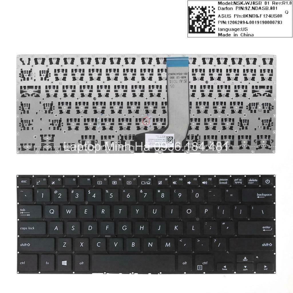 Bàn phím laptop Asus A411U