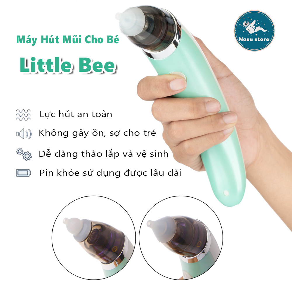 Máy Hút Mũi Thông Minh Little Bees - Dụng Cụ Hút Mũi Cho Bé