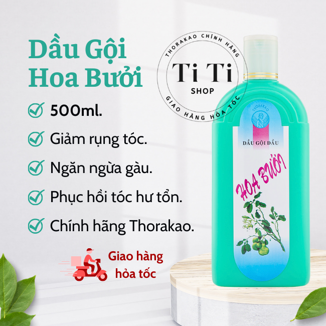 Dầu gội Hoa Bưởi 500ml Thorakao - Ti Ti Shop Thorakao.