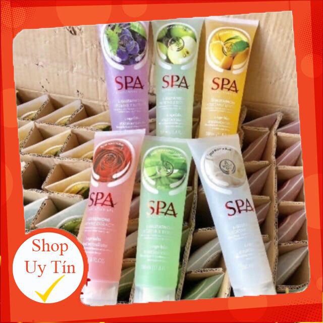 Tẩy tế bào chết spa trái cây