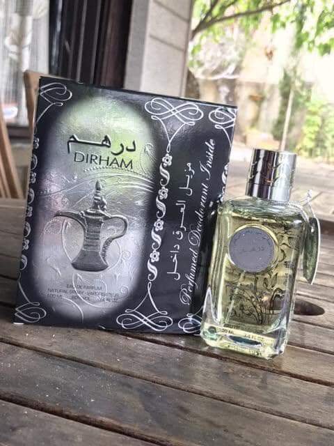 Nước hoa nội địa dubai dirham 100ml dành cho nam tặng xịt khử mùi 30ml