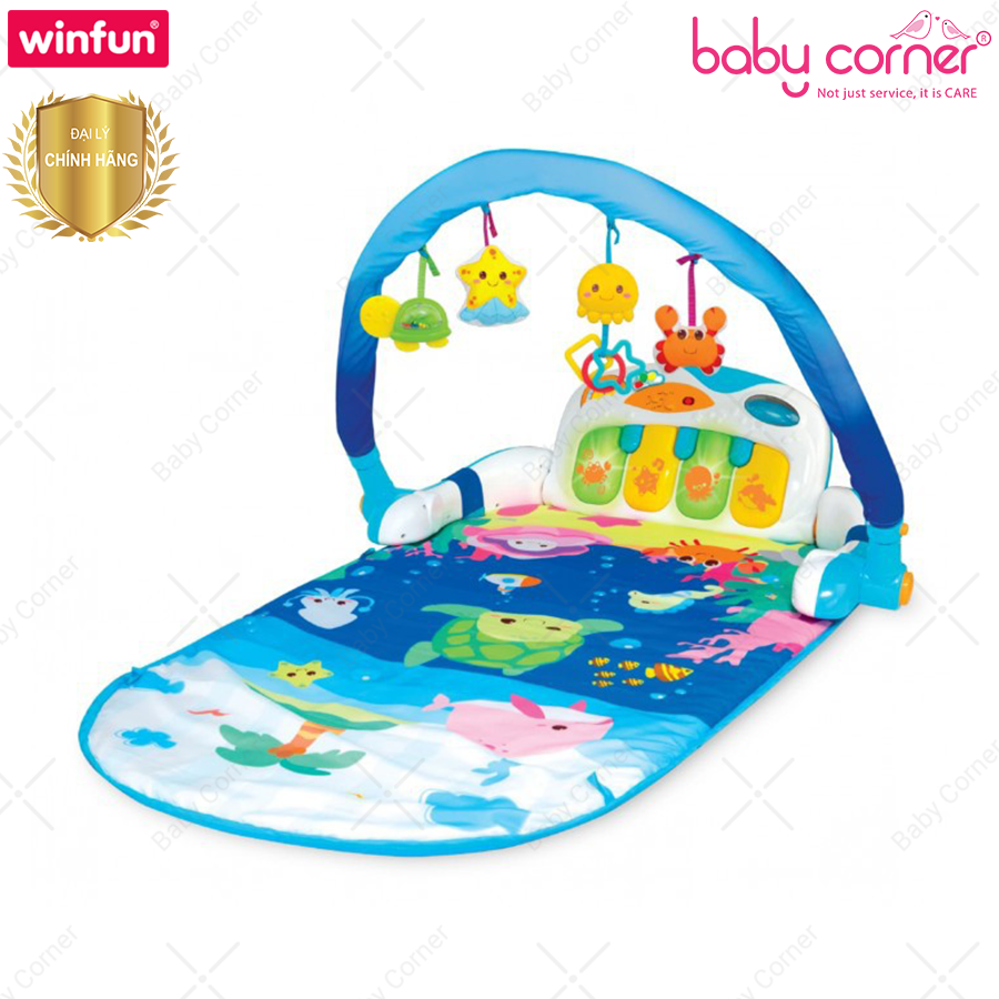 Thảm Nằm Chơi 3D Đa Năng Có Đàn Nhạc 0860 Winfun