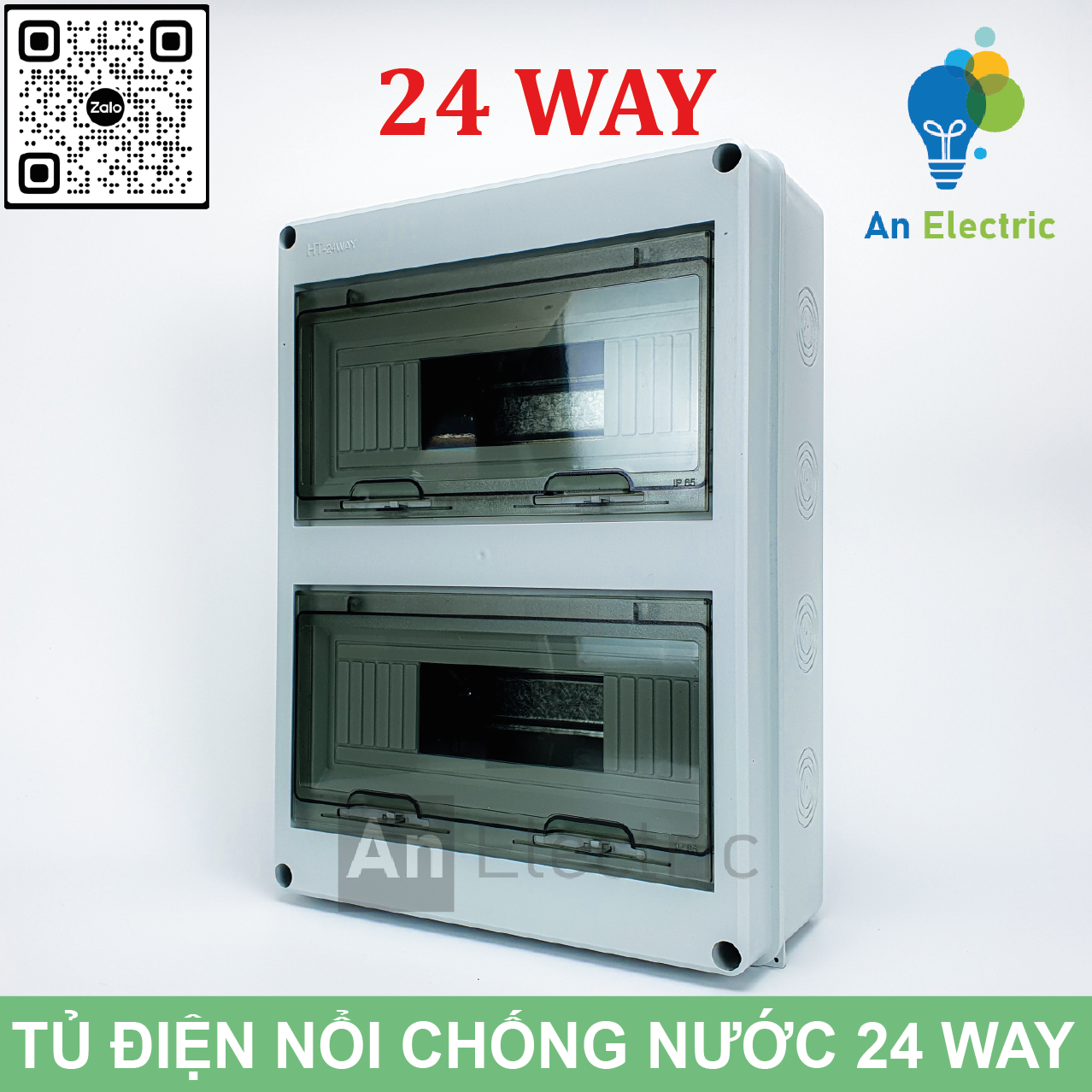 Tủ điện ht-24 way chống nước, chống bụi – tủ điện lắp nổi, vỏ tủ điện, tủ điện nhựa