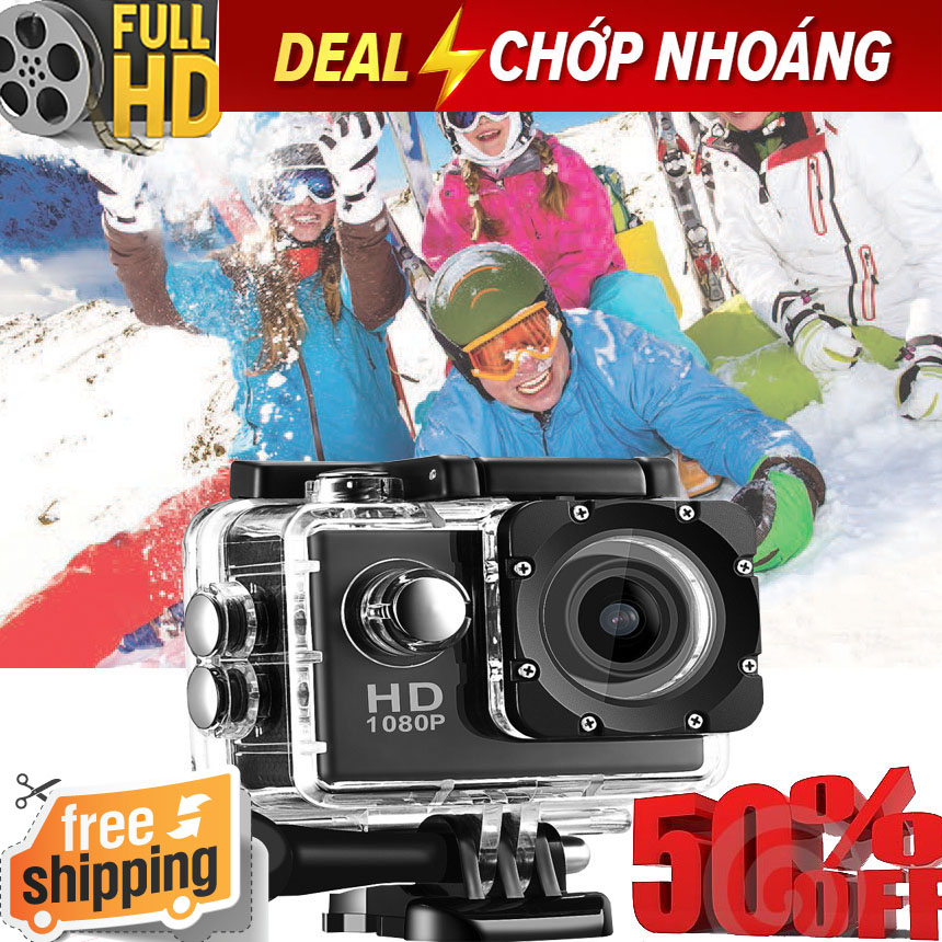 [HCM]Máy ảnh chụp dưới nước  May anh may quay - Camera hành trình tốt SJCAM SJ4000 - HD1080P hình ảnh rõ nét CƠN LỐC giảm giá lên tới 50% hôm nay M399 - Bh uy tín 1 đổi 1