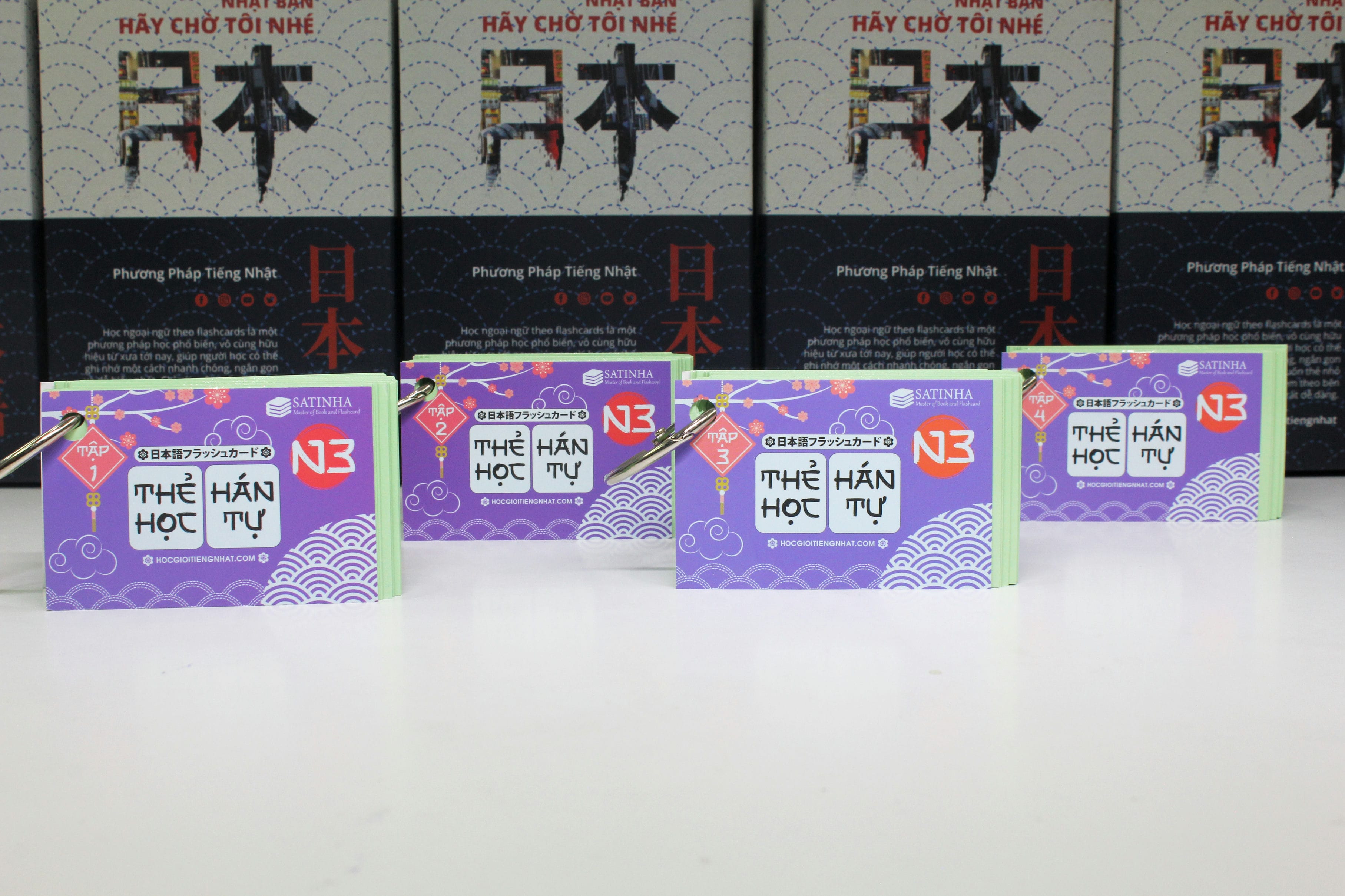 Flashcard N3 - Thẻ học Kanji