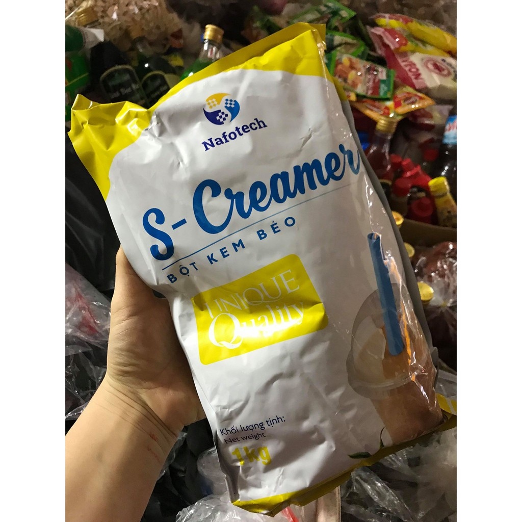 Bột kem béo pha trà sữa Đài Loan S- Creamer 1kg / Bột kem béo B one Thái Lan 1kg