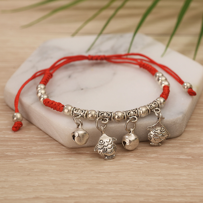 Red vòng đeo tay may mắn- Vòng Tay Chỉ Đỏ làm bằng tay