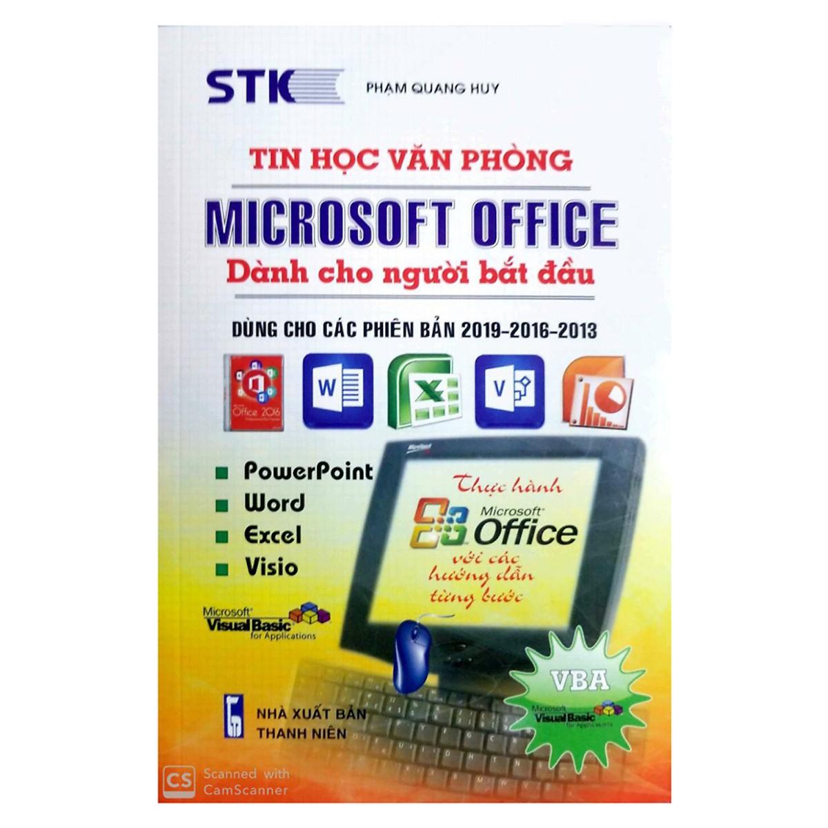 [HCM]Tin Học Văn Phòng Microsoft Office Dành Cho Người Bắt Đầu Dùng Cho Các Phiên Bản 2019 - 2016 - 2013