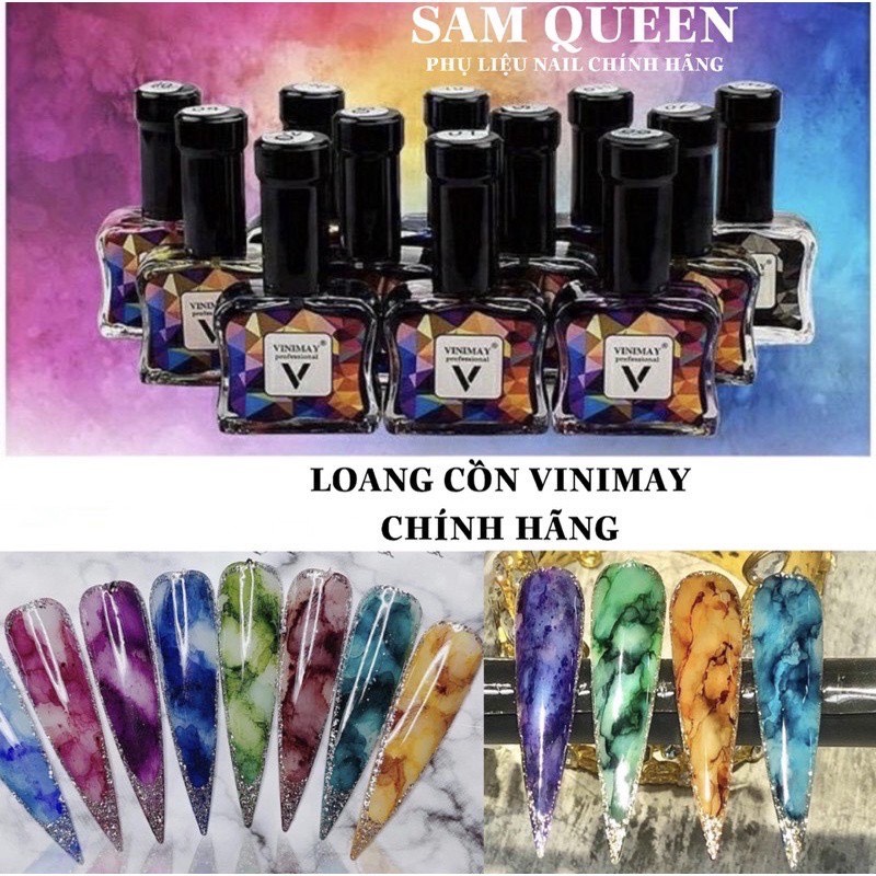 Sét loang cồn Vinimay 12màu .
