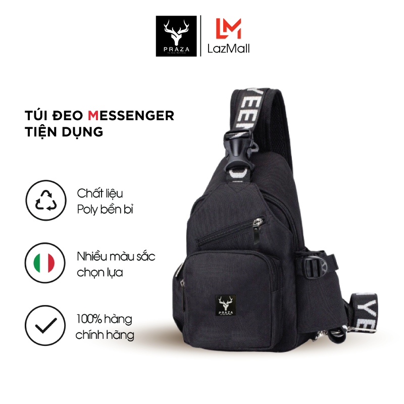 Túi Đeo Chéo, Túi Đeo Ipad Thời Trang Praza Cao Cấp Có Nhiều Ngăn - DC108