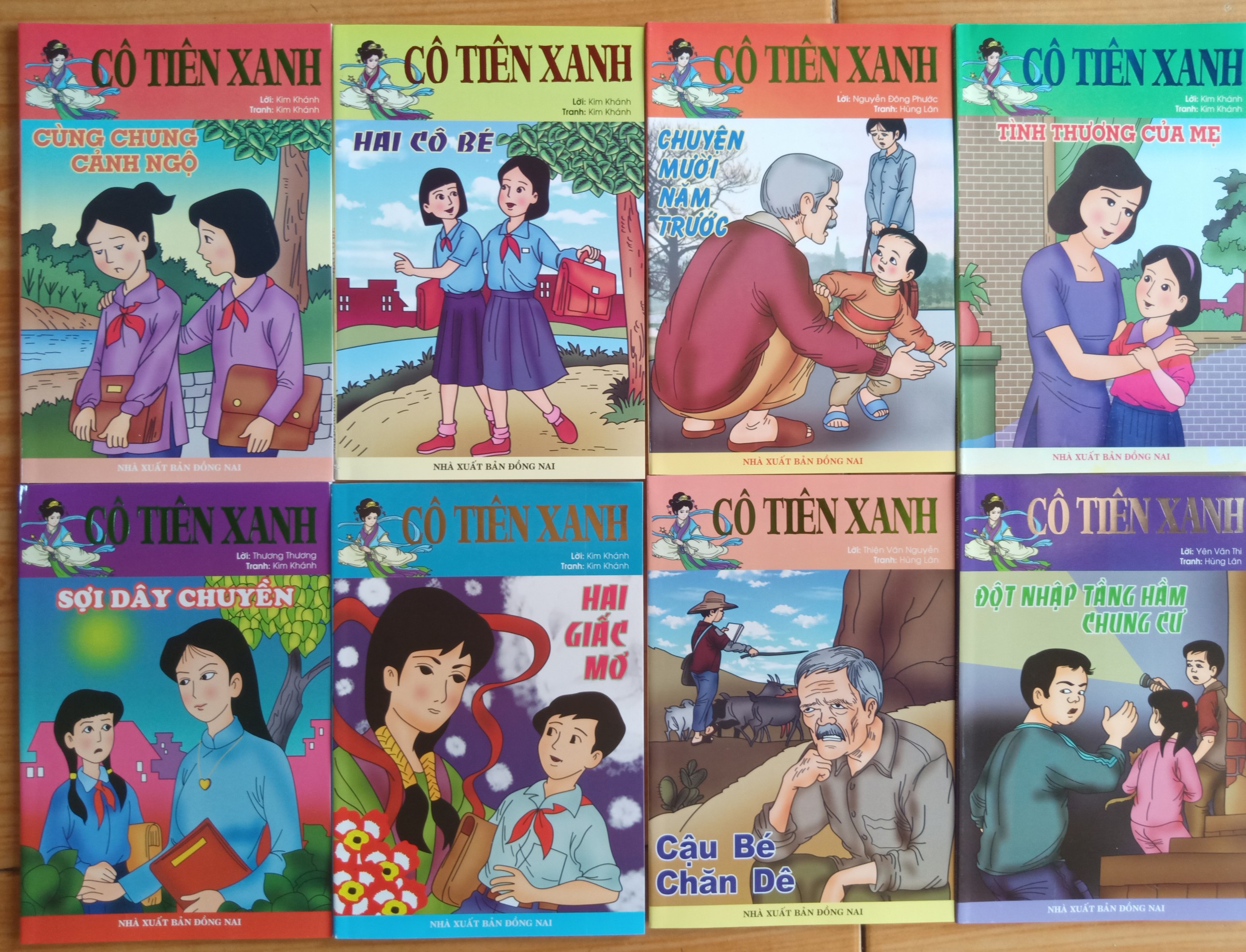 Truyện tranh Cô Tiên Xanh