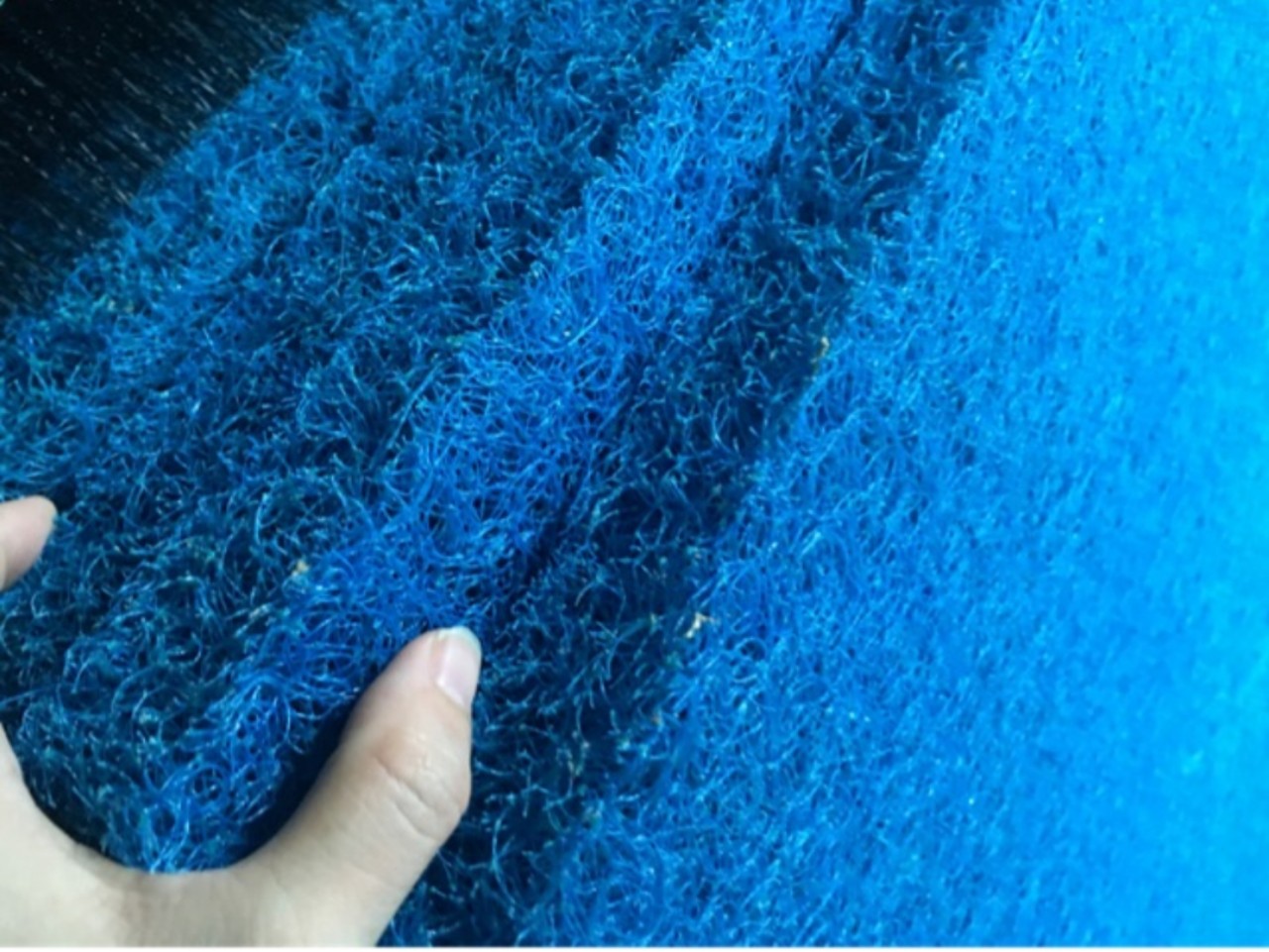 Tấm bùi nhùi Jmat vật liệu lọc nước bể cá cảnh tấm 100 cm X 25cm X 3,8cm