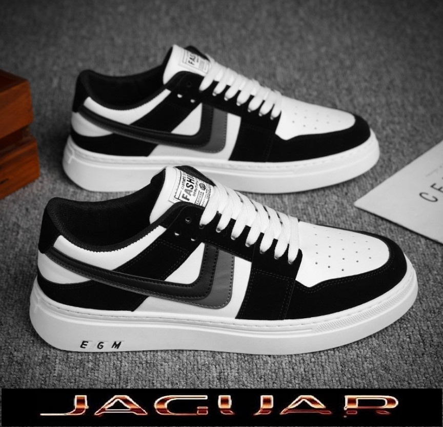 Giày thể thao nam đẹp, sneaker nam thời trang cao cấp EGM cổ thấp JAGUAR - 406
