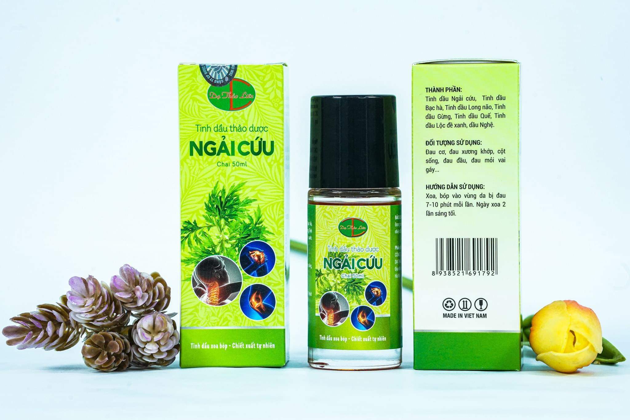 Tinh dầu thảo dược ngải cứu ms:dtl_04