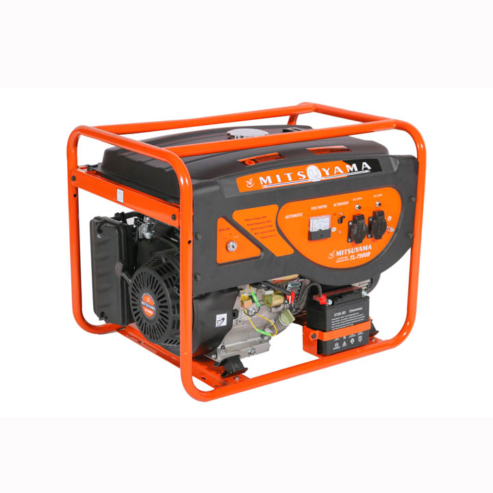 Máy phát điện chạy xăng 5kw mitsuyama 7900d
