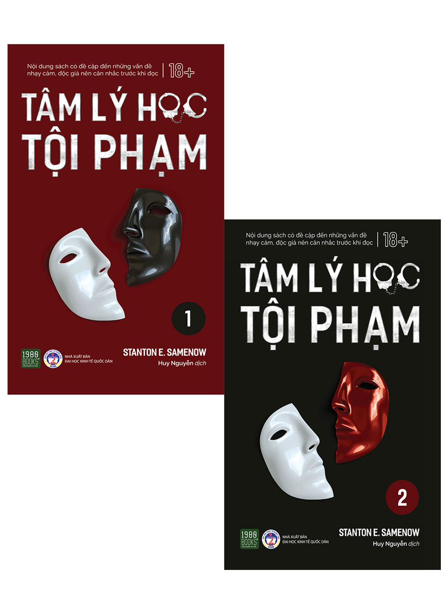 Sách combo 2 cuốn: tâm lý học tội phạm