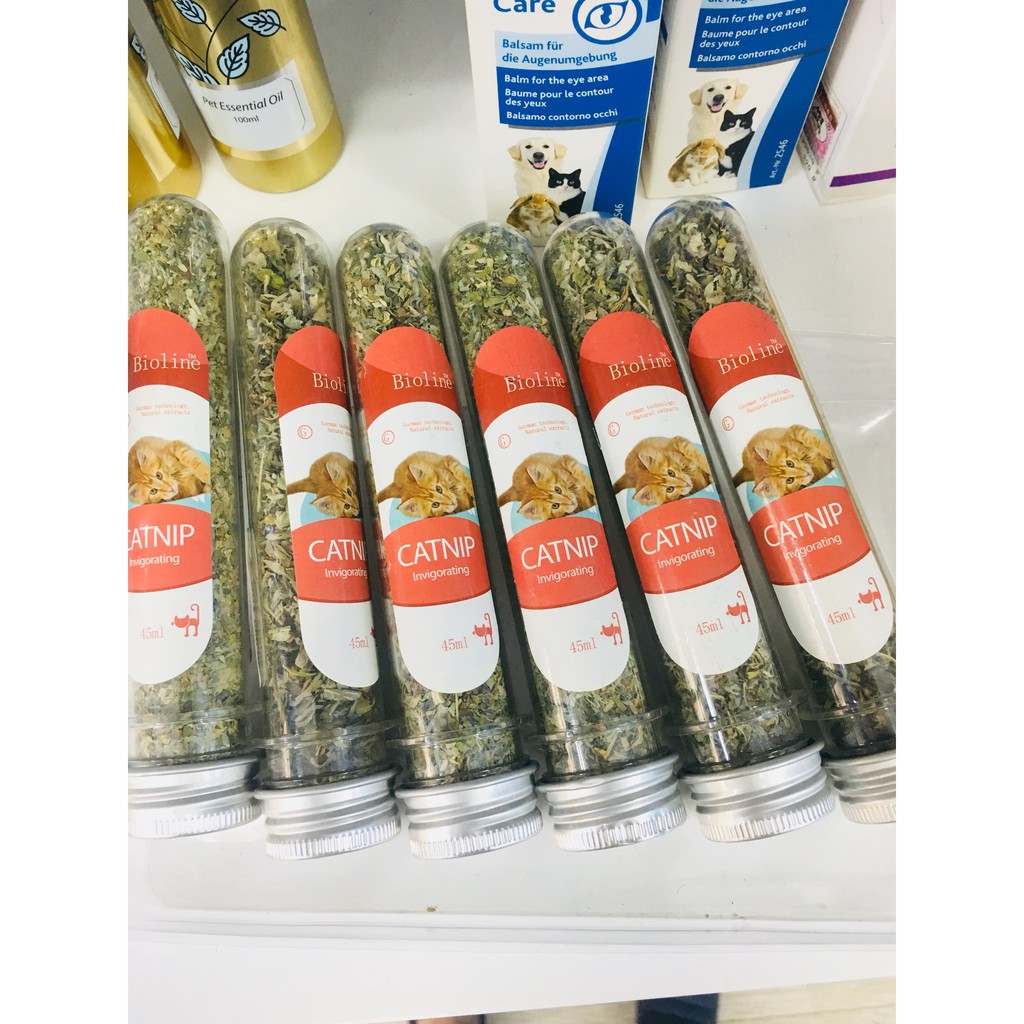 Tuýp Cỏ Mèo Catnip Khô Bioline Cho Mèo
