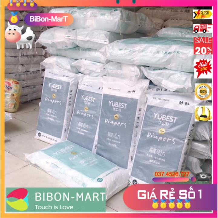 Bỉm yubest gold quần m84/l78/xl72/ xxl66/xxxl66 - bỉm dán s90/m84
