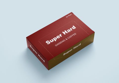 [Made in USA][Hàng chuẩn Mỹ] Combo 1 hộp (10 viên)  kẹo Sâm Super hard ginseng & coffee bản lĩnh đàn ông đích thực