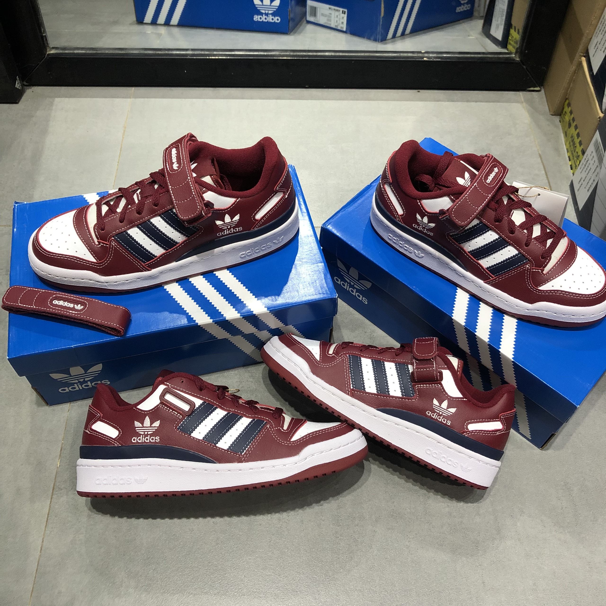 [Chính hãng-FAKE đền gấp 10] Giày thể thao Adidas Forum Low H03811 🔴Giảm 20K Khi Nhập Mã 🔴