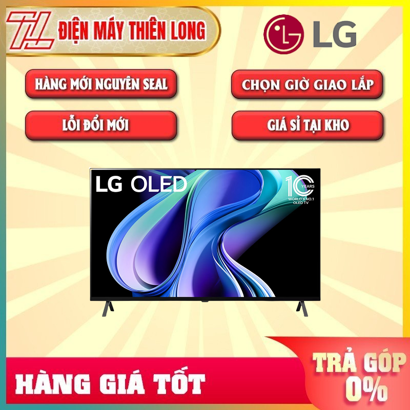 Smart Tivi LG OLED 4K 65 inch 65A3PSA - Tìm kiếm giọng nói trên YouTube bằng tiếng Việt Ứng dụng LG TV Plus - TRẢ GÓP 0% - GIAO TOÀN QUỐC - NGOÀI HCM TÍNH PHÍ