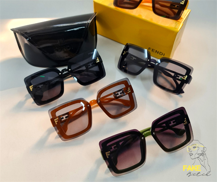 Mắt kính mát thời trang nữ Fe.dy cao cấp FDF0001- Kính mát hot trend thời trang 2022
