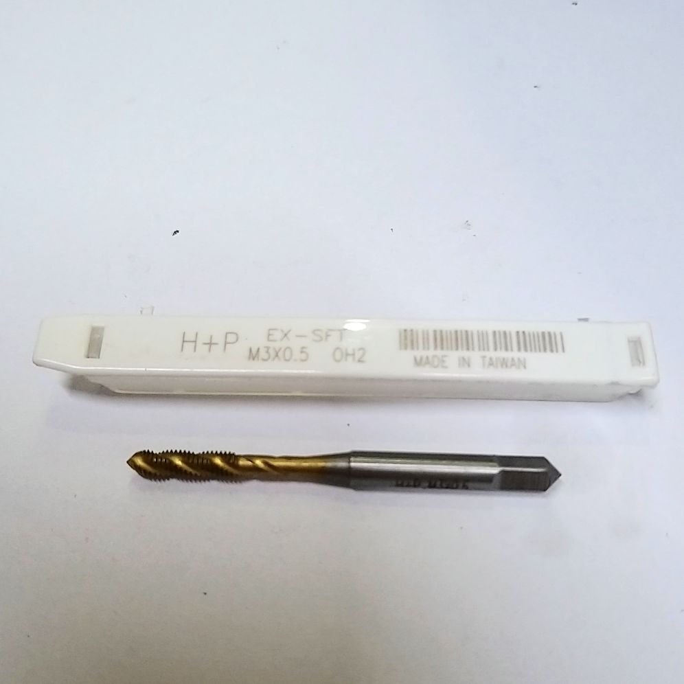 [HCM]Mũi Taro H+P Vàng Xoắn M3x0.5 (Vàng)