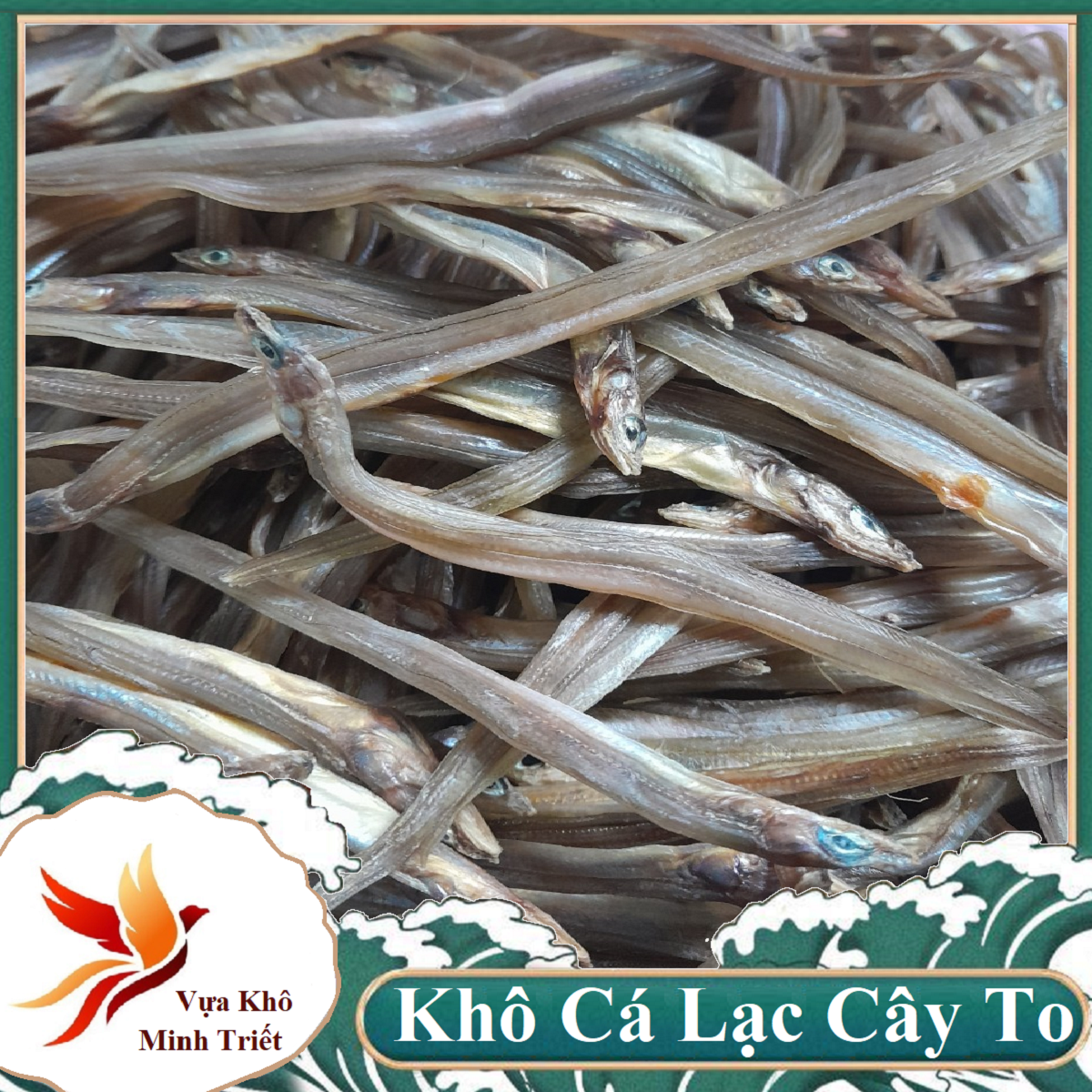 Khô cá lạc cây vị vừa ăn không mặn con to dài- vựa khô minh triết