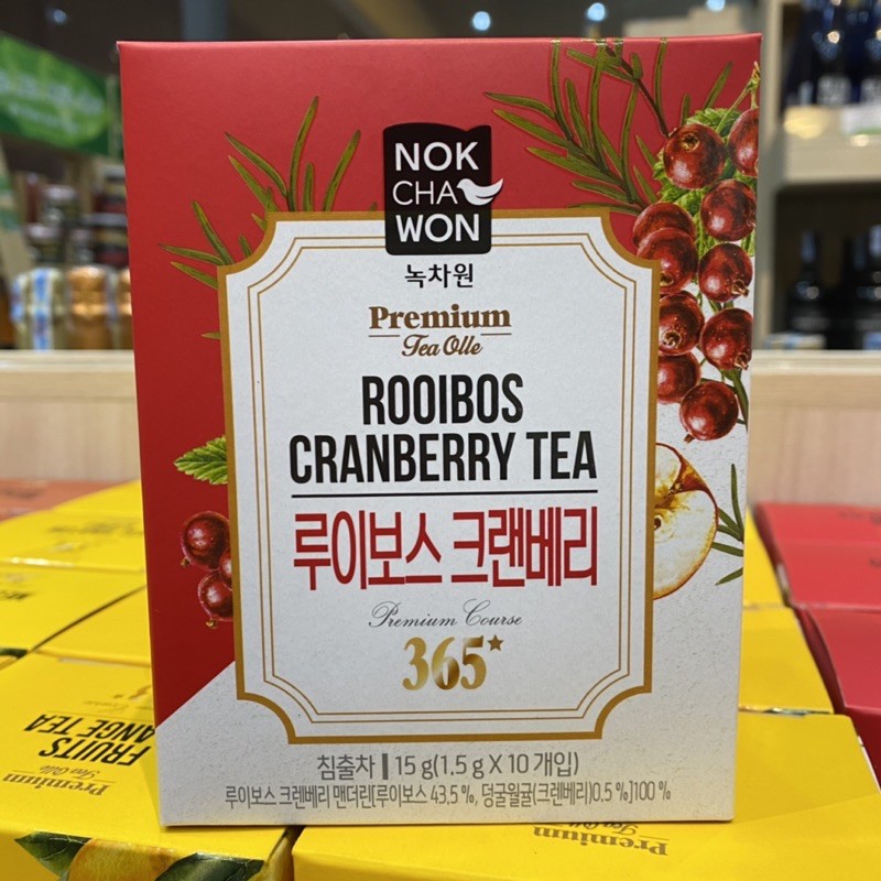 Hồng trà nam việt quất Nokchawon chính hãng 15g (1.5gx10)