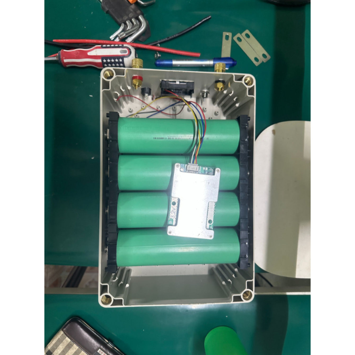 Combo bình lưu trữ hệ 12V 44Ah, pin 46160 ( 14,6V) 27