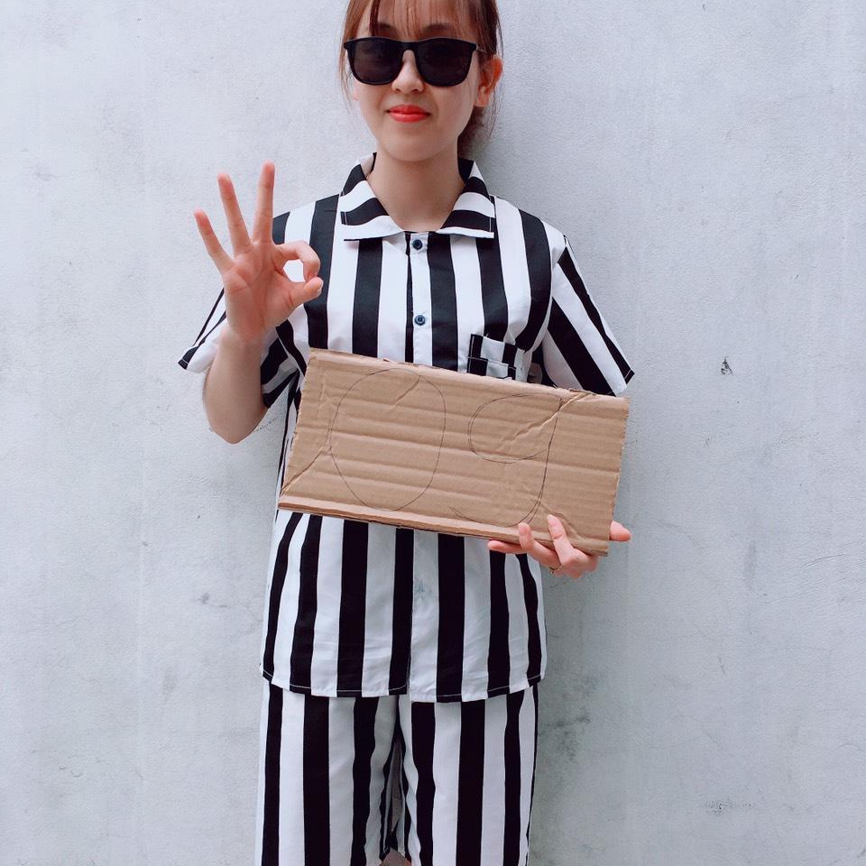 Lan Chi Luxury Bộ Quần Áo Đi Biển Bộ Tù Nam Nữ Chất Kate Thái Siêu Đẹp