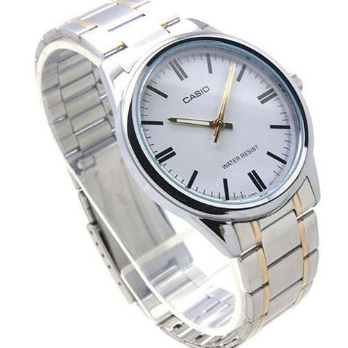 Đồng hồ nam dây thép không gỉ casio mtp-v005sg-7audf
