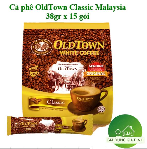 Cà phê trắng OldTown Classic White Coffee Malaysia