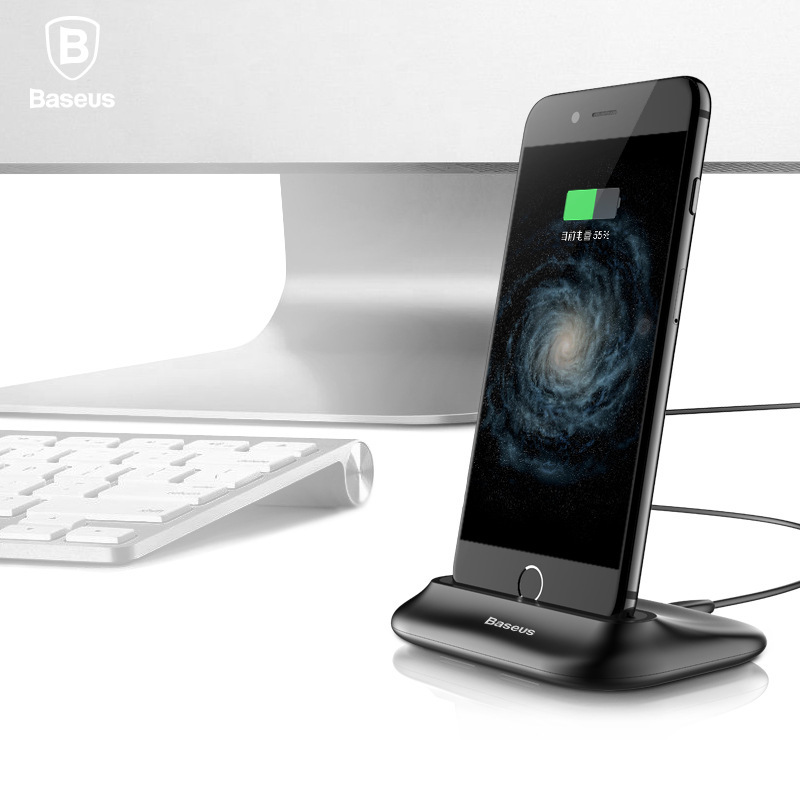 Dock sạc đứng cho iphone BASEUS Little Volcano Desk Charging Station