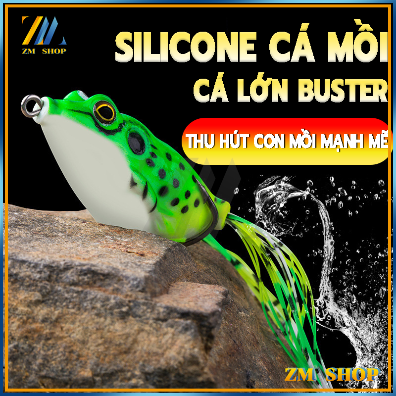 Mồi giả mồi câu cá,mồi câu cá nhân tạo hình con ếch-mềm mại,4cm/5cm/5.5cm mồi giả câu cá lóc máy câu cá