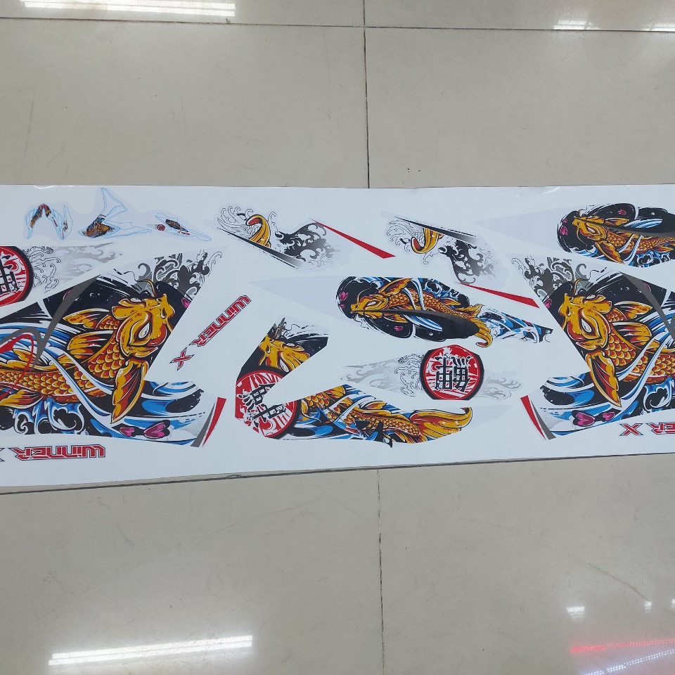 [HCM]Tem rời cá chép winner X 3 lớp cao cấp