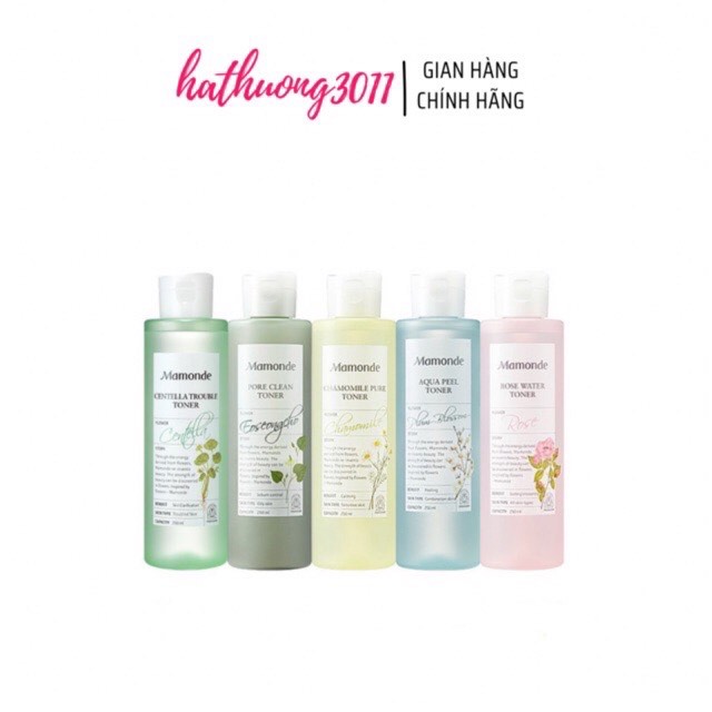 Nước hoa hồng Toner Mamonde.