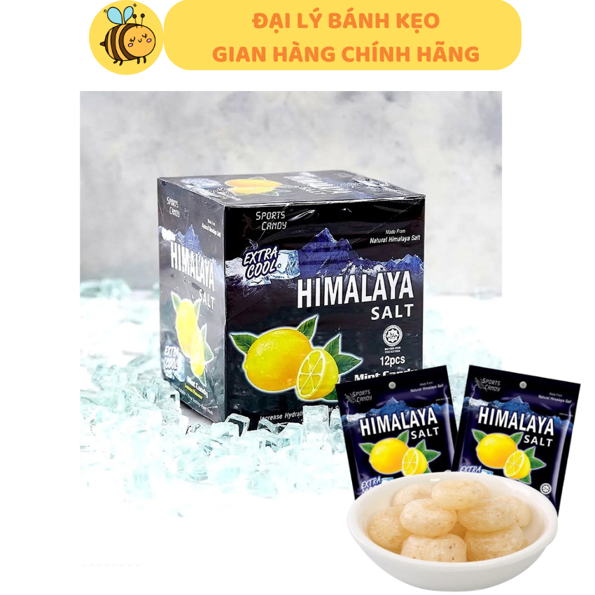 RẺ VÔ ĐỐI Kẹo chanh muối HIMALAYA SALT nhập khẩu Malaysia