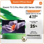 Xiaomi TV S Pro Mini LED 55"/65"/75" | Màn hình QD-Mini LED với 704 vùng, mang đến độ tương phản sâu và hình ảnh sống động | Độ sáng cực đại 1700 nit cùng công nghệ Dolby Vision® cho hình ảnh cực kỳ rõ nét* | Bảo hành 2 năm