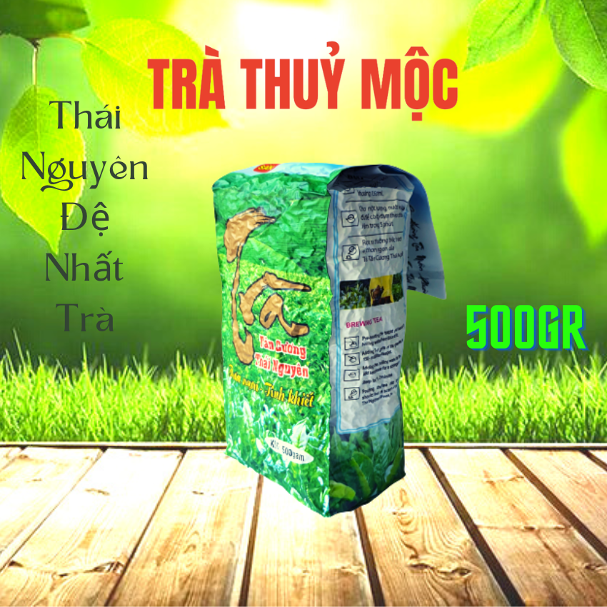 Trà móc câu đặc biệt thái nguyên tân cương loại 500 gam, hương vị tự nhiên, trà nõn thơm ngon nước xanh, gói hút chân không – thuỷ mộc trà