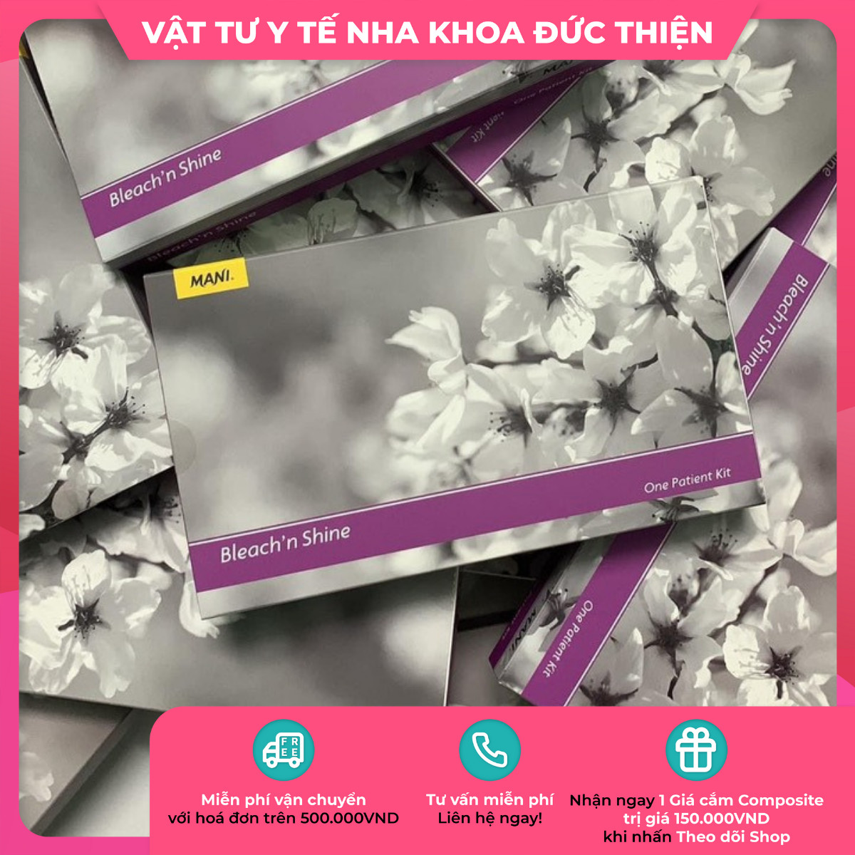 Tẩy Trắng Răng Mani- vật tư nha khoa